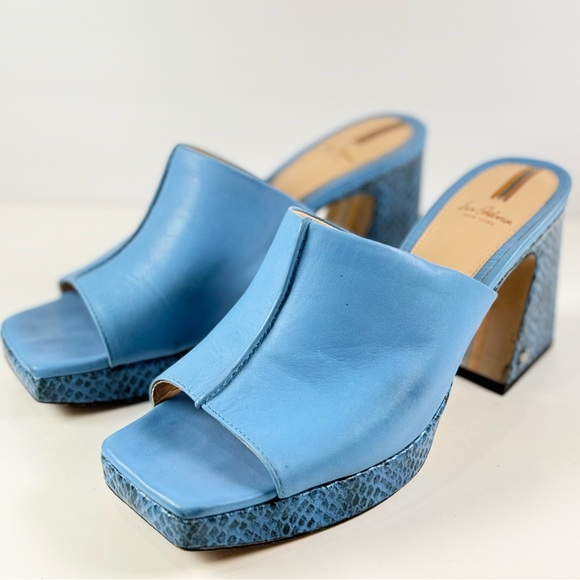 SAM EDELMAN Wilton Leather Mule Sandals Size 9 - Picture 5 of 9